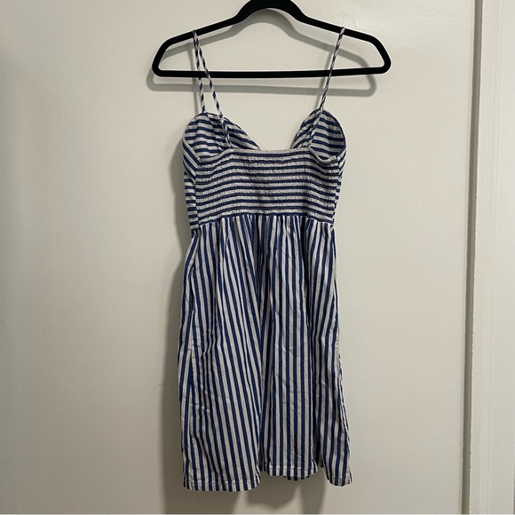 Rampage Striped Mini Dress Size Medium - Picture 2 of 5